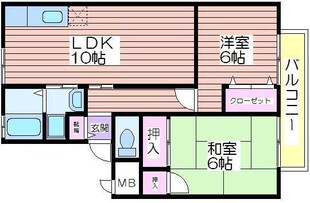 パークサイドツクダの物件間取画像